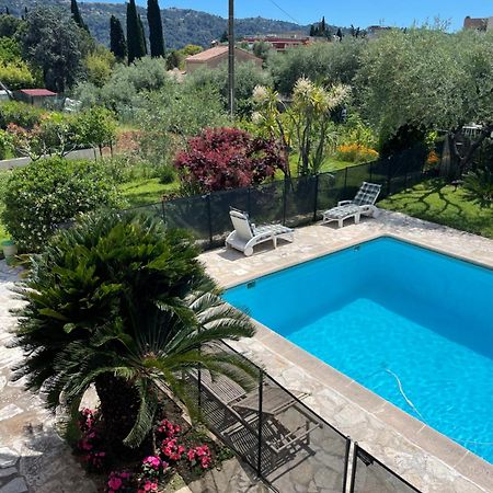 Bas De Villa Avec Acces Piscine Pres De Nice Cannes Monaco カロ エクステリア 写真