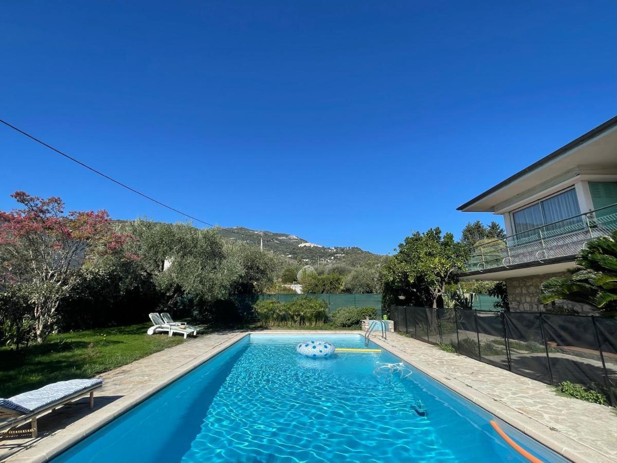 Bas De Villa Avec Acces Piscine Pres De Nice Cannes Monaco カロ エクステリア 写真