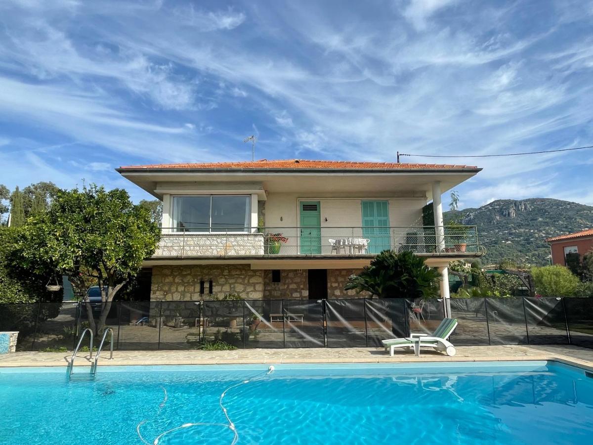 Bas De Villa Avec Acces Piscine Pres De Nice Cannes Monaco カロ エクステリア 写真